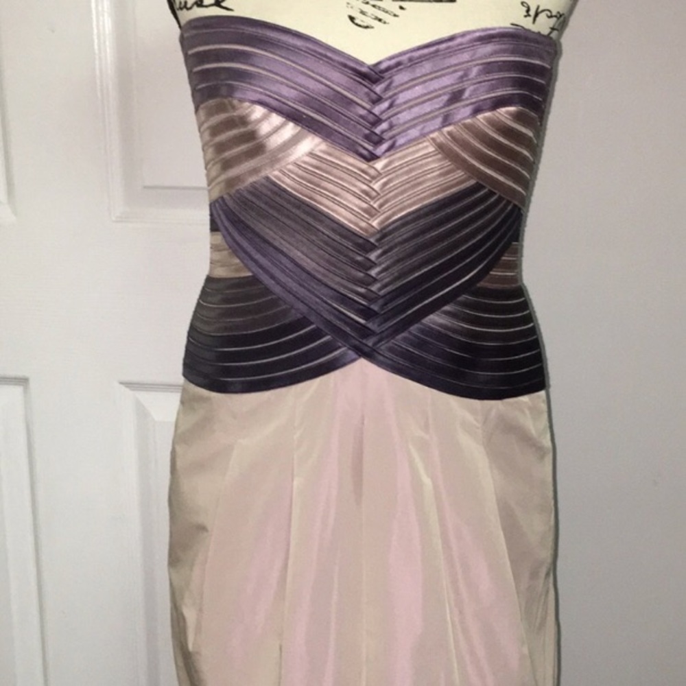 LIKE NEW BCBG Corset Style Bondage Dress